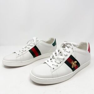 Gucci Ace Web Stripe Bee Sneakers